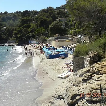 Apartment Beautiful Sea View, Ac, Garden, Minutes Away By Foot!