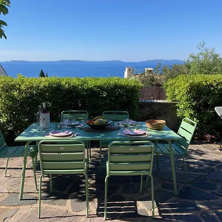 Appartement Vue Jardin à Pied - St-tropez 25km Le Rayol-Canadel-sur-Mer