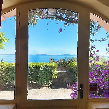 Beautiful Sea View, Ac, Garden, Minutes Away By Foot! * Rayol-Canadel-sur-Mer